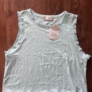 Altar'd State Light Green  Top
